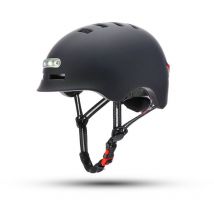 Casco E-Bike City, Plastica, Nero, 58x61x58 cm