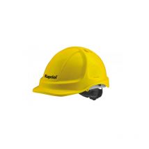 Casco en397 prokap giallo in abs per i lavori di cantiere a terra