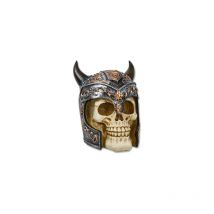 Martinez Albainox - Casco vichingo Teschio Tole10 Imperial, Materiale in resina, dimensione totale 14 cm