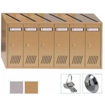 Boîte aux lettres intérieure SC7V – Acier galvanisé – 45,6 x 23,5 x 33 cm – Silmec