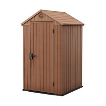Keter - Caseta de Jardín Resina darwin 4x4 Madera