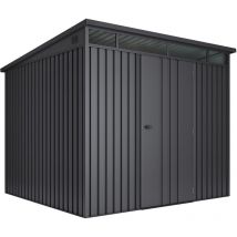 Hoggar - Caseta Metálica de Jardín Exterior 5,5m2 Formentera - Espesor Resistente 0,40mm Tragaluz