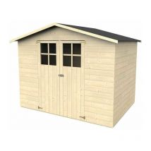 Caseta de madera - Lodum. 12 mm. 242 x 182 cm. 4.42 m²