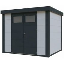 Caseta Metalica Jardin Novo Habitat Nh6 Blanca