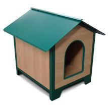 Caseta perro trevinca lacada, Ideal para Jardín y Exteriores, 102 x 89 x 102 h