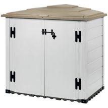 Garofalo - box da giardino 'tuscany evo 100', 131x88x133 cm