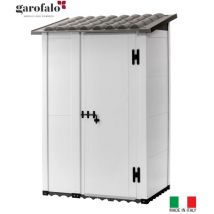 Garofalo - casetta da giardino urban 100 1 porta decentrata, 139x95x201 cm