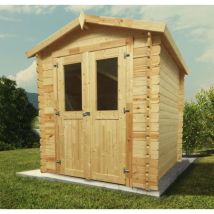Gartenpro - Casetta In Legno Da Giardino 200x200 Cm 3mq 28mm Blockhouse