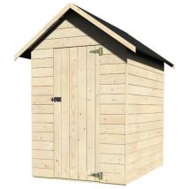 Décor Et Jardin - Casetta in Legno 120x160 Alt 200 Armadio Ripostiglio Attrezzi in Abete Pavimento