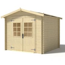 Gartenpro - Casetta in Legno da Giardino per Attrezzi Ripostiglio