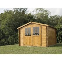 Losa Legnami - Casetta in legno impregnato rita cm. 300x300 senza Pavimento