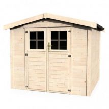 Décor Et Jardin - casetta in legno da giardino decor et jardin 'mareuil' in abete bianco nordico 257x239x212 cm