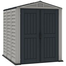 Casetta 161x250 per Giardino in Resina pvc Porta Attrezzi con Pavimento
