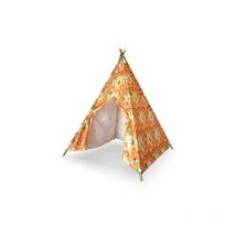 Casetta Tenda Indiana per Bambini in Bamboo e Poliestere Taddei Tepee Baby