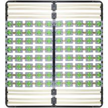 Monmobilierdesign - casi Sommier à lattes avec plots de soutien 180x200 cm sans pieds