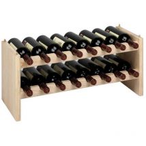 Casier à bouteilles modulaire avec 16 places cm.68,8x27x30h cave à vin modulaire - Salone