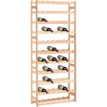 Furniture Limited - Botellero para 77 botellas de madera de pino