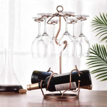 Casier à vin, casier à verres à vin, support de rangement pour verres à vin