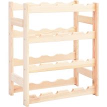 Casier à bouteilles pour 16 bouteilles / Range bouteille Meuble Range Bouteille Pinède