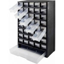 Casier de rangement 41 compartiments pvc