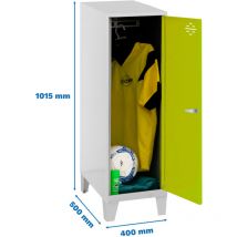 Simonrack - Vestiaire simonlocker dism.single mini 915x400x500+PIES g/ve - 1015x400x500 0Kg