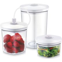 Jeu De Récipients Sous Vide Caso, 4 Boîtes Caso