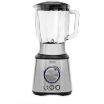 Batidora multifunción 1,5l 1000w acero inoxidable / negro - 3617 - caso -