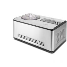 Caso Ice Creamer-2 in 1 Design Eismaschine und Joghurtmaschine mit Kompressortechnik, Produziert bis zu 2 Liter Eiscr Macchina per Il Gelato, 180 w,