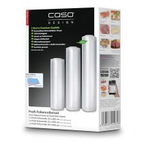 Profi-Folienrolle 30x600 cm 150μm 3er-Set - Caso