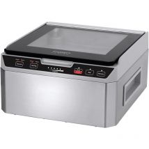 VacuChef 40 - Appareil de mise sous vide à cloche en acier inoxydable, chambre à vide de 3L 70 litres/minute, double soudure, temps de vide et de