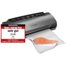 Caso - vc 10 Plus Edition – con set di accessori di grandi dimensioni, saldatura da 30 cm, spessore del vuoto variabile, pompa a vuoto 9 l/min,