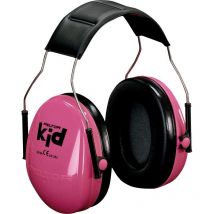 Casque antibruit PELTOR Kid, vert, référence H510AK-442-R