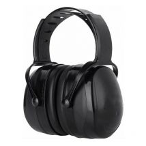 Casque antibruit réglable confortable pour adultes avec atténuation snr de 38 dB pour les environnements bruyants ou stressants - Noir
