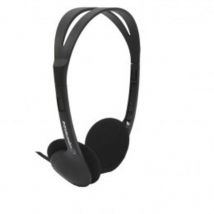 EH119 Casque Supra-aural Bandeau Noir - Casques (Supra-aural, Bandeau, avec Fil, 2 m, Noir) - Esperanza