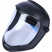 Casque de Faciale avec Visière Housse de Anti-buée Meulage de Sécurité, Protège Contre Chutes, Masque Double Bandeau