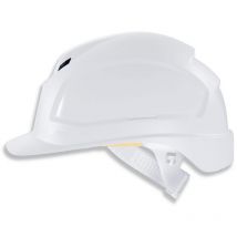 Casque de sécurité Uvex Ventilé en Polyéthylène Blanc, gamme Pheos ( Prix pour 1 )