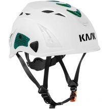 Casque de protection Superplasma aq hi viz - Couleur:blanc-vert - Kask