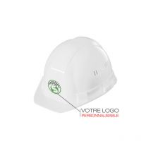 Casque de sécurité chantier personnalisable (W1010016P).- Rouge -