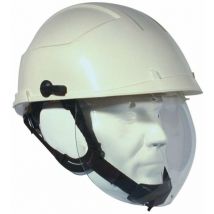 Auboueix - Casque electricien idra 1 blanc coiffe textile garniture 32 cm serre nuque