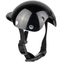 Jormftte - Casque pour Animaux de Compagnie Cool Chapeau de Chien Casquette Réglable pour Chiot, Chats-Noir
