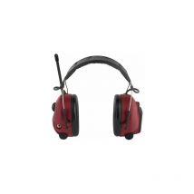 Casque antibruit électronique 3M peltor série Alert Serre-tête 30dB Rouge ( Prix pour 1 )