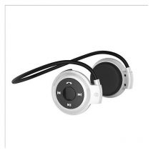 Casque sans fil Sports Headphones Sweatband Microphone, Casque Bluetooth derrière la tête, pliable et transport dans le portefeuille, Ensoleillé