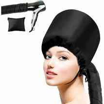Casque sèche, sèche de capot pour le style de séchage curling conditionnant en profondeur (black)-Fei Yu