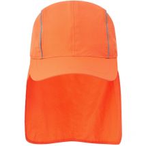 Casquette de protection solaire respirante - orange Portwest