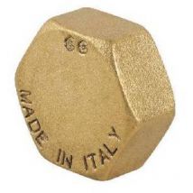 Casquette féminine en laiton jaune