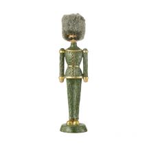 Casse-Noisette à Paillettes 'Chapeau' 32cm Vert