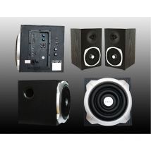 Trade Shop - subwoofer lautsprecher 2.1 bluetooth verstärkte audio lautsprecher Maxtech CA-SS005 -