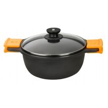 Cocotte En Fonte D'Aluminium De 32 Cm De Haut Avec Couvercle Bra Efficace