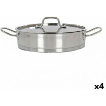 Quttin - Casserole avec couvercle deglass 2,2 l (4 pièces)