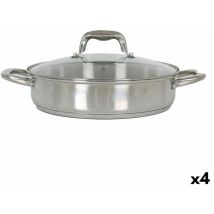 Quttin - Casserole avec couvercle deglass 4,3 l (4 pièces)